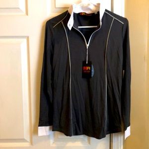 NWT Athletic Collared 1/4 zip